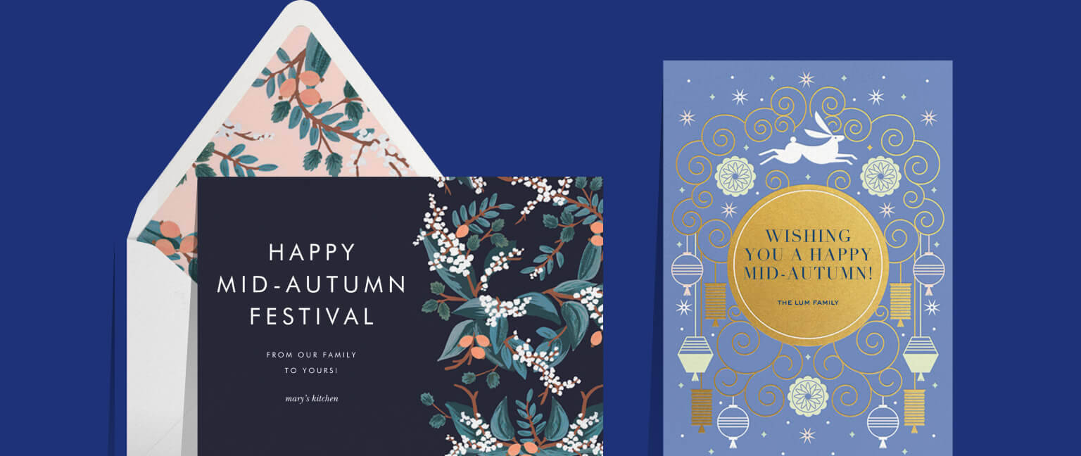 Mid-Autumn Festival cards