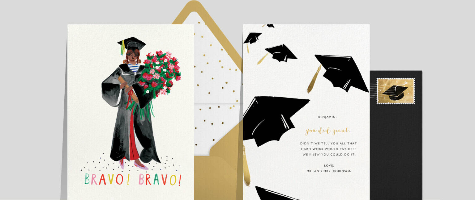 Graduation cards