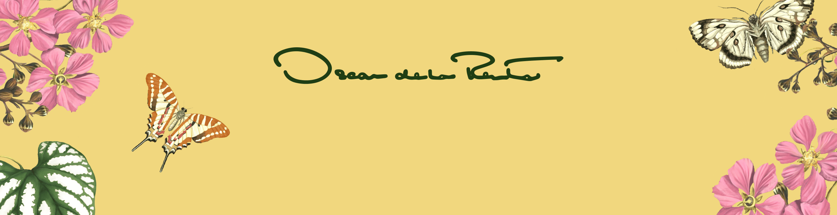 Oscar de la Renta for Paperless Post