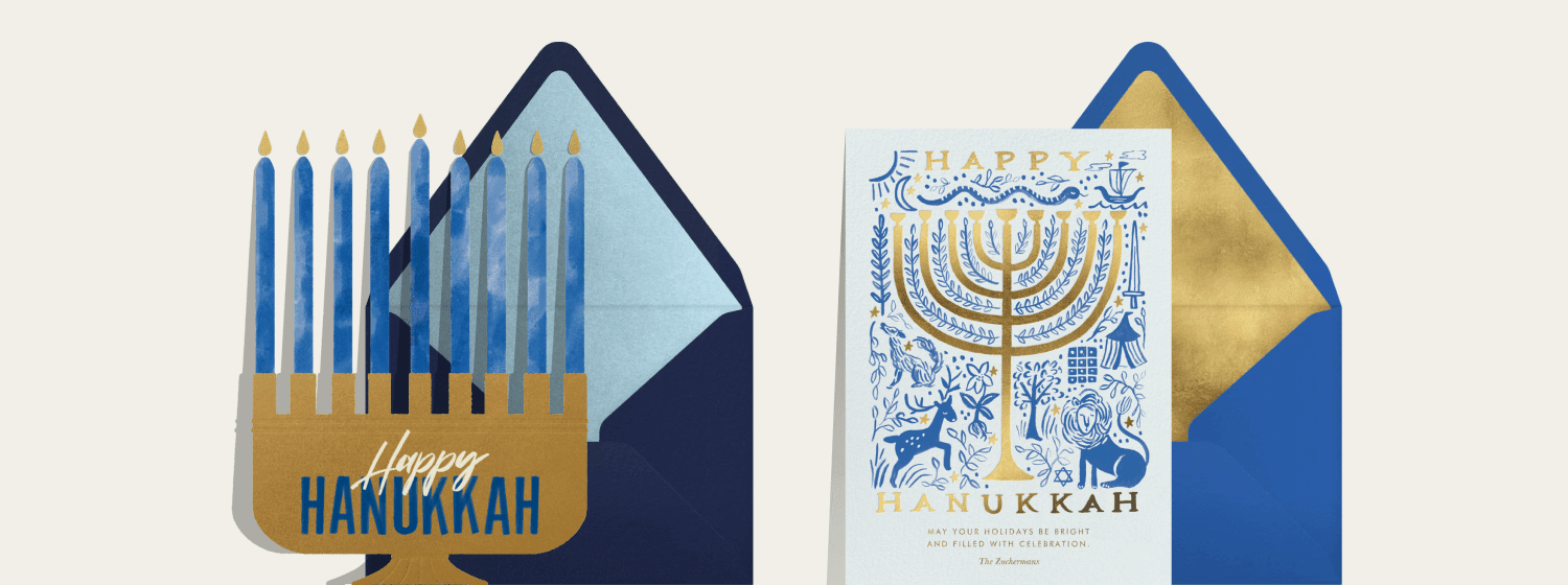 Hanukkah cards